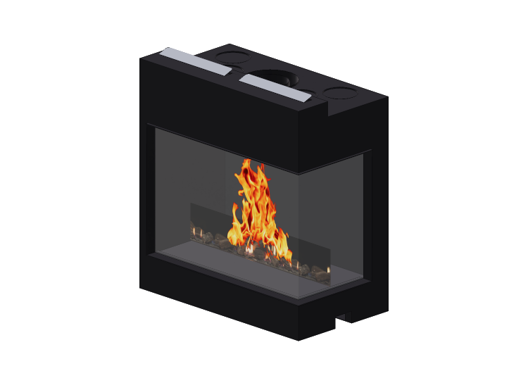 3D Kamine und Schornsteine - Gaskamin - Barbas Bellfires -... 3D Kamine und Schornsteine - Gaskamin - Barbas Bellfires -...