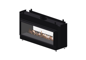 Camini 3D - Caminetto a gas - Barbas Bellfires - Horizon Bell Large 3 Tunnel