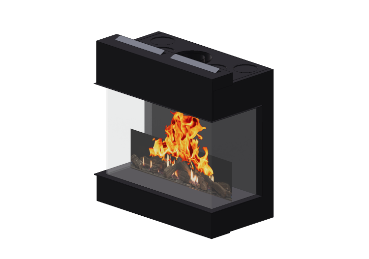 Camini 3D - Caminetto a gas - Barbas Bellfires - View Bell... Camini 3D - Caminetto a gas - Barbas Bellfires - View Bell...