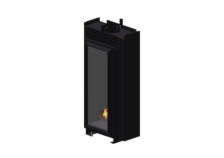 Camini 3D - Caminetto a gas - Barbas Bellfires - Vertical... Camini 3D - Caminetto a gas - Barbas Bellfires - Vertical...