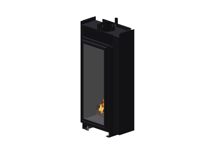 Camini 3D - Caminetto a gas - Barbas Bellfires - Vertical... Camini 3D - Caminetto a gas - Barbas Bellfires - Vertical...