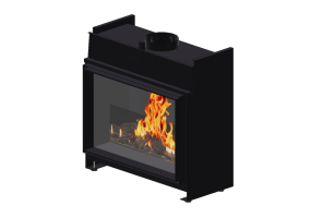 3D Kamine und Schornsteine - Gaskamin - Barbas Bellfires - York Small 3