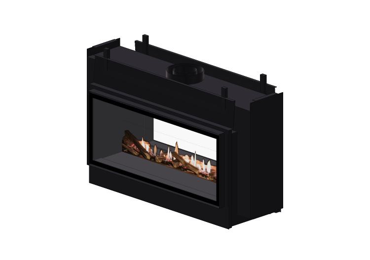 Chimeneas y Ductos 3D - Chimenea de gas - Barbas Bellfires... Chimeneas y Ductos 3D - Chimenea de gas - Barbas Bellfires...