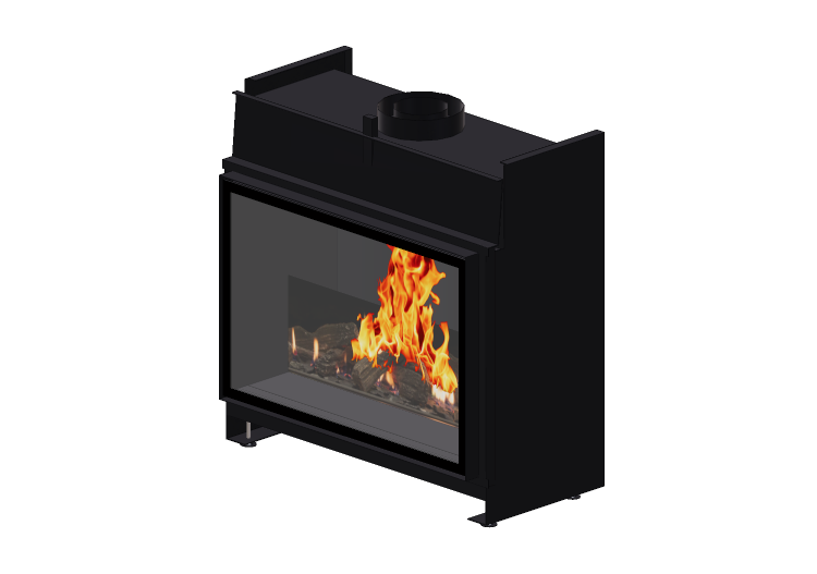Chimeneas y Ductos 3D - Chimenea de gas - Barbas Bellfires... Chimeneas y Ductos 3D - Chimenea de gas - Barbas Bellfires...