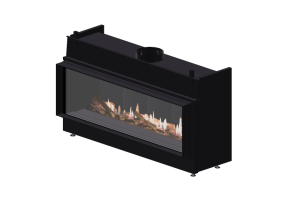 3D Kamine und Schornsteine - Gaskamin - Barbas Bellfires - Horizon Bell Large 3