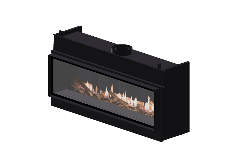 Camini 3D - Caminetto a gas - Barbas Bellfires - Horizon... Camini 3D - Caminetto a gas - Barbas Bellfires - Horizon...