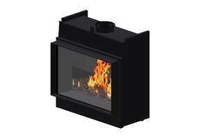 3D Kamine und Schornsteine - Gaskamin - Barbas Bellfires - York Small 3