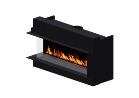 Chimeneas y Ductos 3D - Chimenea de gas - Barbas Bellfires - Corner Bell Large 3 L