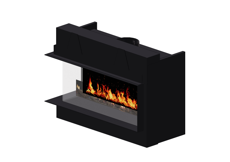 Chimeneas y Ductos 3D - Chimenea de gas - Barbas Bellfires... Chimeneas y Ductos 3D - Chimenea de gas - Barbas Bellfires...