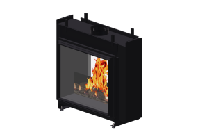 Camini 3D - Caminetto a gas - Barbas Bellfires - Derby Large 3 Tunnel