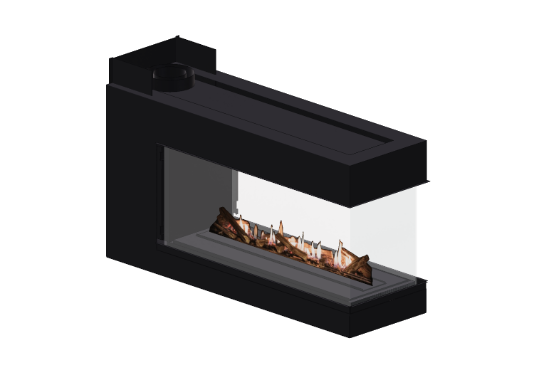 Chimeneas y Ductos 3D - Chimenea de gas - Barbas Bellfires... Chimeneas y Ductos 3D - Chimenea de gas - Barbas Bellfires...