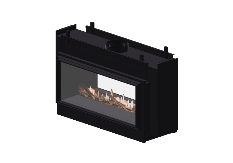 Chimeneas y Ductos 3D - Chimenea de gas - Barbas Bellfires... Chimeneas y Ductos 3D - Chimenea de gas - Barbas Bellfires...