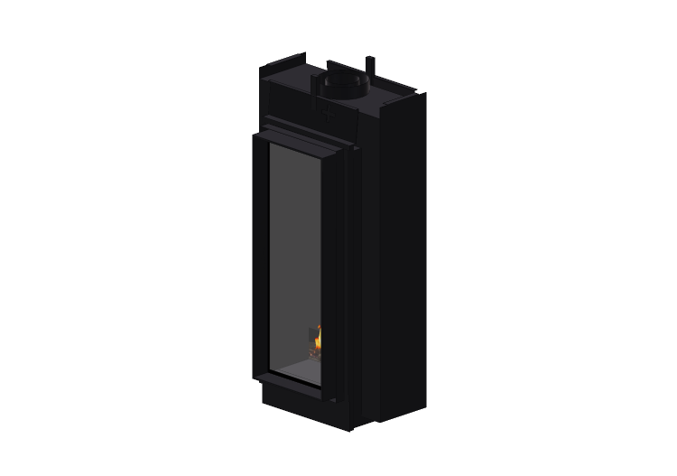Camini 3D - Caminetto a gas - Barbas Bellfires - Vertical... Camini 3D - Caminetto a gas - Barbas Bellfires - Vertical...