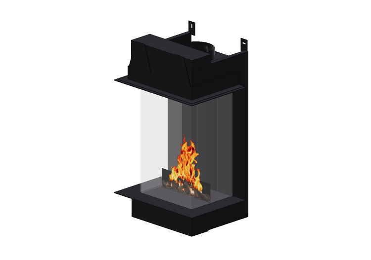 Camini 3D - Caminetto a gas - Barbas Bellfires - View Bell... Camini 3D - Caminetto a gas - Barbas Bellfires - View Bell...
