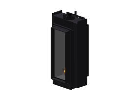 Chimeneas y Ductos 3D - Chimenea de gas - Barbas Bellfires - Vertical Bell Medium 3 Tunnel