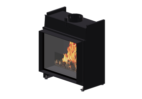 Chimeneas y Ductos 3D - Chimenea de gas - Barbas Bellfires - Derby Small 3