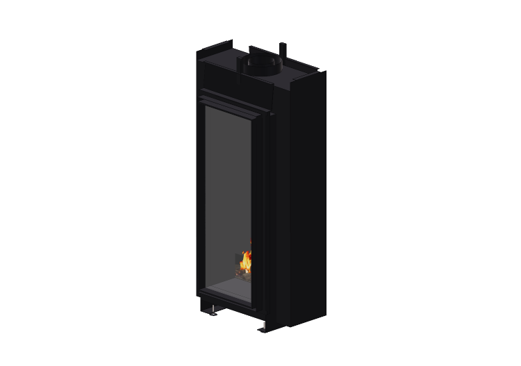 Chimneys and chimney pots 3D - Gas fireplace - Barbas... Chimneys and chimney pots 3D - Gas fireplace - Barbas...