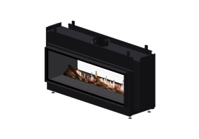 3D Kamine und Schornsteine - Gaskamin - Barbas Bellfires - Horizon Bell Large 3 Tunnel