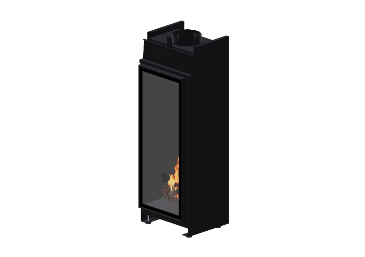 Camini 3D - Caminetto a gas - Barbas Bellfires - Vertical... Camini 3D - Caminetto a gas - Barbas Bellfires - Vertical...