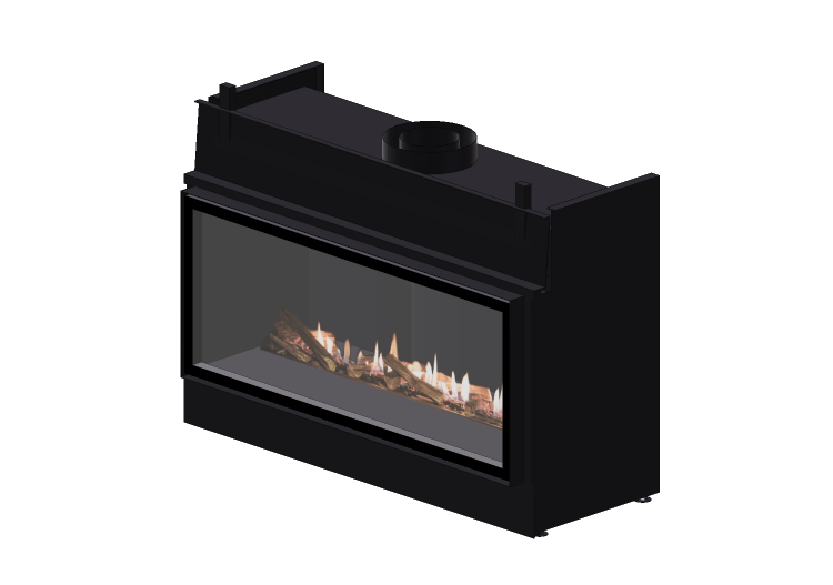 Chimeneas y Ductos 3D - Chimenea de gas - Barbas Bellfires... Chimeneas y Ductos 3D - Chimenea de gas - Barbas Bellfires...
