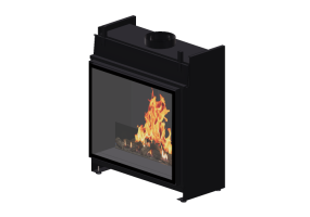 Camini 3D - Caminetto a gas - Barbas Bellfires - Derby Large 3