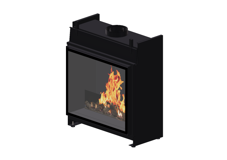 Chimeneas y Ductos 3D - Chimenea de gas - Barbas Bellfires... Chimeneas y Ductos 3D - Chimenea de gas - Barbas Bellfires...