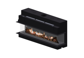 Chimeneas y Ductos 3D - Chimenea de gas - Barbas Bellfires - View Bell XXL 3