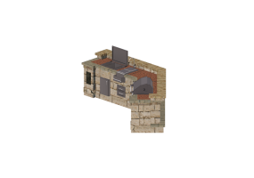 3D Kitchens - Stone kitchen - Belgard - Series 305