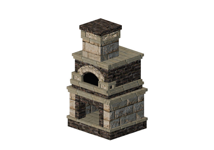 Cozinhas 3D - Forno a lenha de pedra - Belgard - Nottingham... Cozinhas 3D - Forno a lenha de pedra - Belgard - Nottingham...