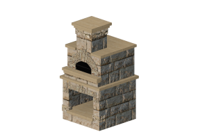 3D Kitchens - Stone wood oven - Belgard - Wexford