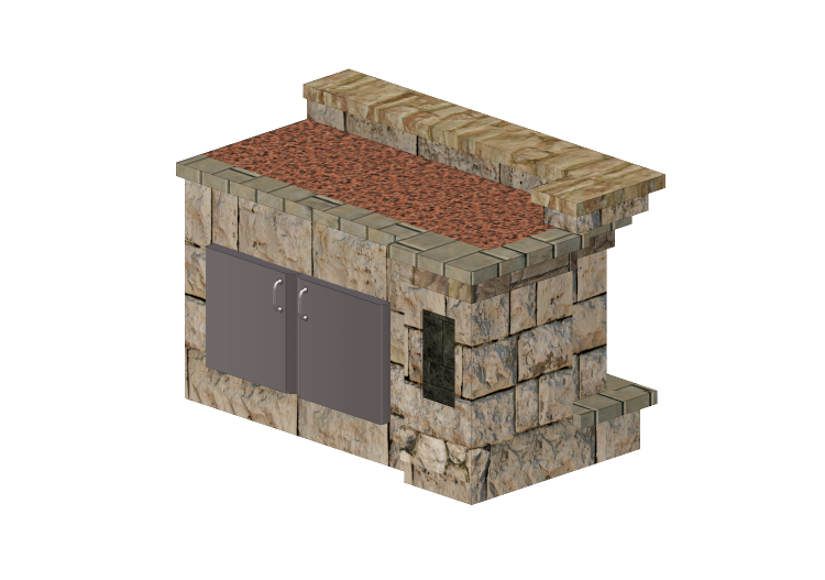 Móveis 3D - Móvel da cozinha modular em pedra - Belgard -... Móveis 3D - Móvel da cozinha modular em pedra - Belgard -...