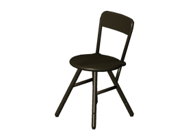 Chaises 3D - Chaise en bois - Bla Station &ndash; Hippo
