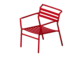 Chaises 3D - Chaise avec structure en m&eacute;tal - Bla Station &ndash; Straw O36