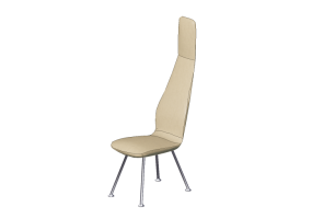 Sedie 3D - Sedia con struttura in metallo - Bla Station &ndash; Poppe O151H