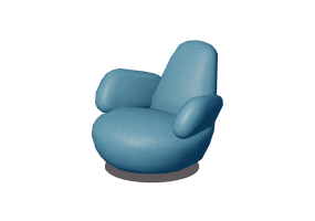 Divans 3D - Fauteuil en tissu &ndash; Bla Station &ndash; Oppo O53