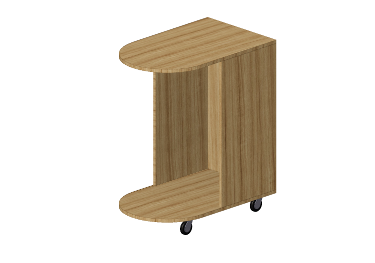 Accessoires 3D - Meuble avec structure en bois - Bla... Accessoires 3D - Meuble avec structure en bois - Bla...
