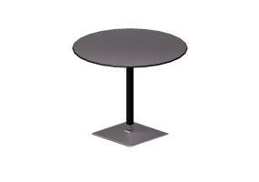 3D Tischchen - Tisch rund - Bla Station &ndash; Level L32