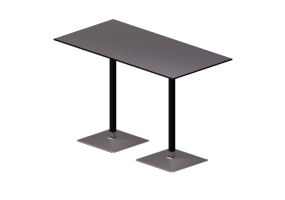3D Tischchen - Tisch rechteckig - Bla Station &ndash; Level L32
