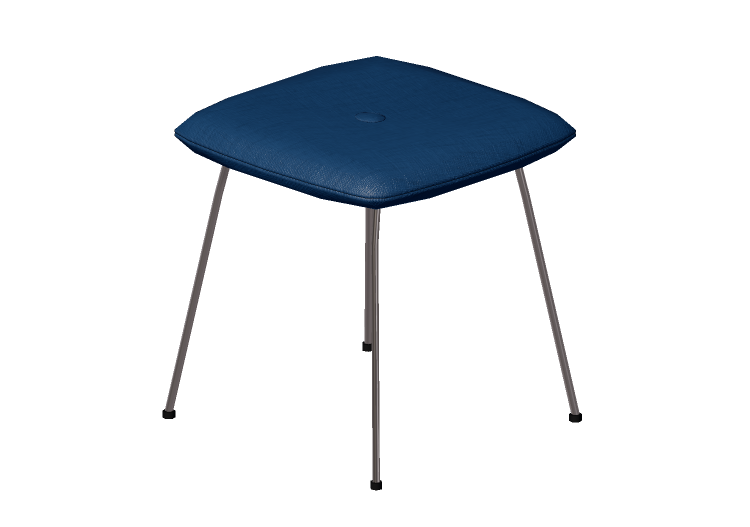 3D Stühle - Niedriger Metallhocker - Bla Station – Dundra... 3D Stühle - Niedriger Metallhocker - Bla Station – Dundra...
