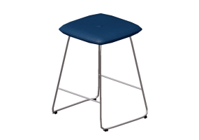 3D St&uuml;hle - Metallhocker medium - Bla Station &ndash; Dundra S73