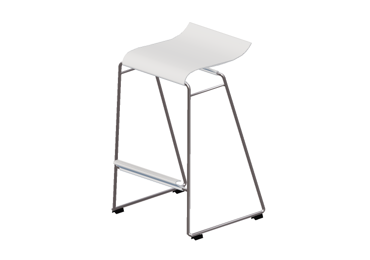 Sillas 3D - Taburete medio de metal - Bla Station – Gecco... Sillas 3D - Taburete medio de metal - Bla Station – Gecco...