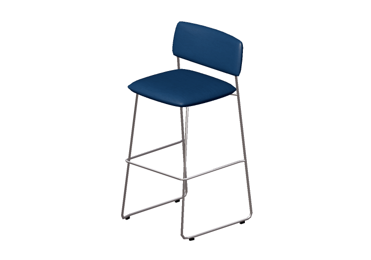 3D Chairs - High metallic stool - Bla Station – Dundra S72... 3D Chairs - High metallic stool - Bla Station – Dundra S72...