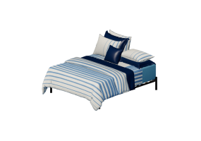 Camas 3D - Cama de casal - By The Bed - Marble