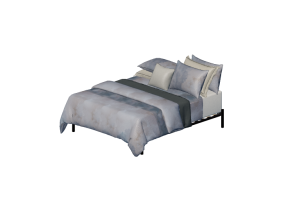 Camas y Mesitas de noche 3D - Cama matrimonial - By The Bed - The BPark