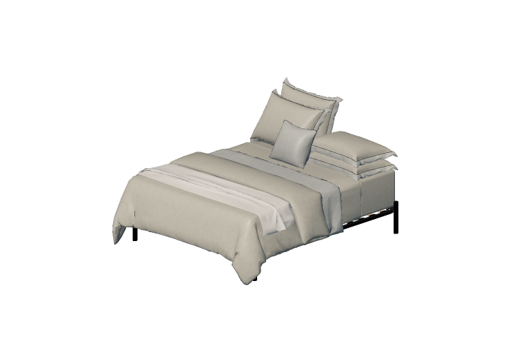 Lits 3D - Lit deux places - By The Bed - Metro - By The Bed Lits 3D - Lit deux places - By The Bed - Metro - By The Bed