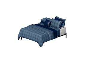 Camas y Mesitas de noche 3D - Cama matrimonial - By The Bed - Hester
