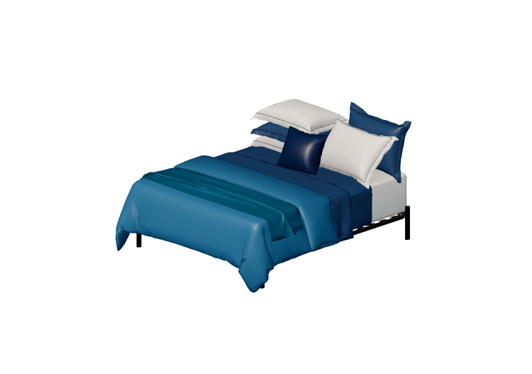 3D Betten und Nachttische - Doppelbett - By The Bed - The... 3D Betten und Nachttische - Doppelbett - By The Bed - The...