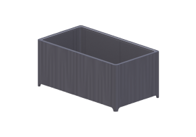 Benches and Planters 3D - Outdoor planter - Byarums Bruk - Kolonn