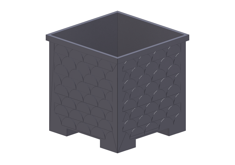 3D Sitzbänke und Pflanzengefäße - Blumenkasten für... 3D Sitzbänke und Pflanzengefäße - Blumenkasten für...