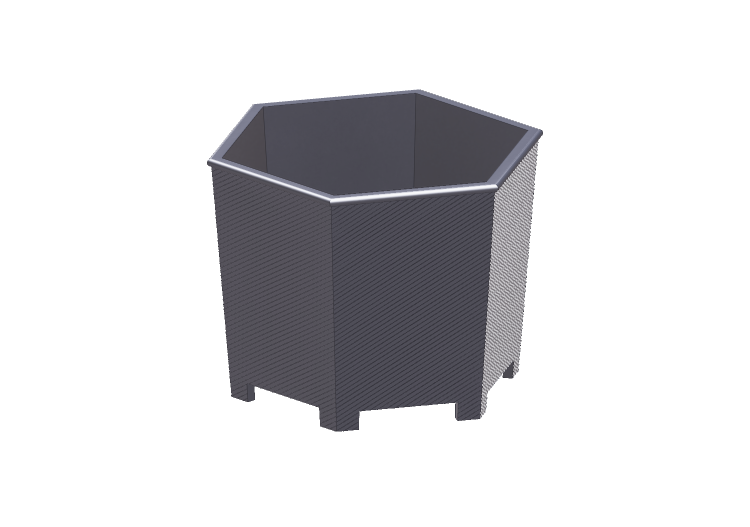 Bancos 3D - Floreira para exteriores - Byarums Bruk -... Bancos 3D - Floreira para exteriores - Byarums Bruk -...